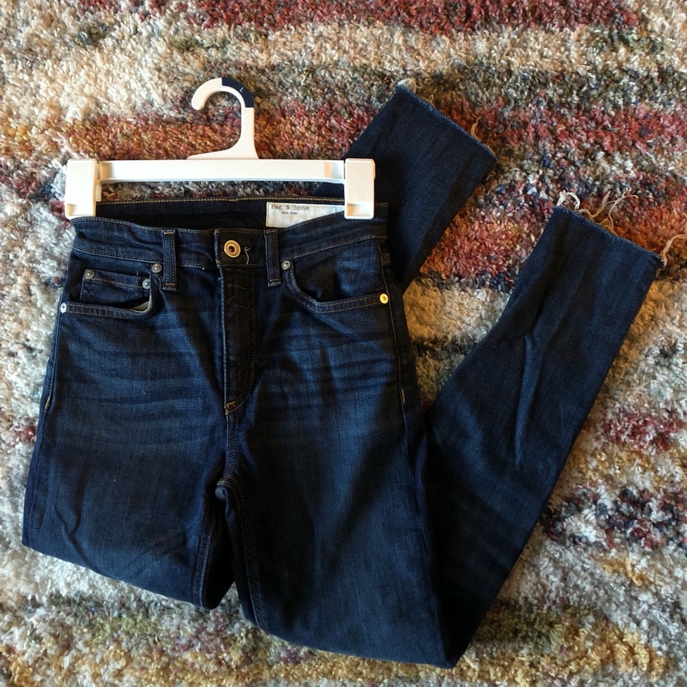 Rag & Bone skinny jeans, size 23, practically new